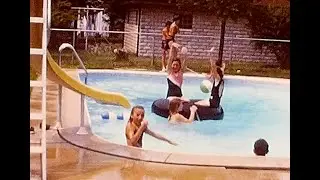 1975 Graduation Pool Party Super 8 Film