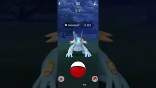 Caught a rare SWAMPERT in wild #pokemongo #shorts #SWAMPERT #pokemon