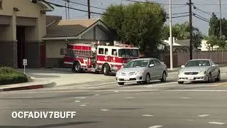 Orange County Fire Authority Engine 17 Responding