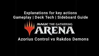Top 1634 Azorius Control vs Top 794 Rakdos Demons | Pioneer | Mythic Rank | MTG Arena