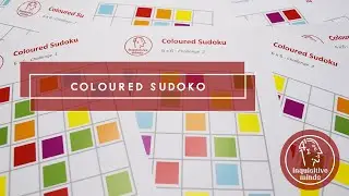 Coloured Sudoku | Educational Maths Resources - Problem Solving