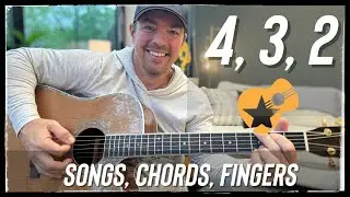 4 Songs, 3 Chords, 2 Fingers | Easy Guitar Lesson