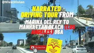 [4K] Marina del Rey to Manhattan Beach, California, USA | Driving Tour 2021