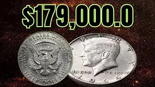 LOOK FOR These Most Valuable Kennedy Half Dollars 🪙 Coins Worth Serious Money!