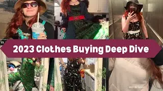 How Many Clothing Items Did I Get In The Last Four Years // All The Clothes I bought in 2023