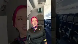 WHAT FLIGHT ATTENDANTS WISH THEY COULD SAY 😂✈️🌍 #flight #work #flightattendant #trendingshorts