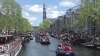 Colorful celebrations on King's Day