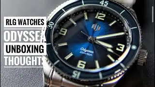 RLG  Watches Odyssea Diver Unboxing and Impressions.