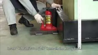 How to operate EAGLE's Toe Jack