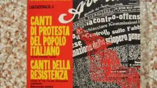 Inno della rivolta (anonimo -- Luigi Molinari) canta Michele L. Straniero  - Cantacronache 4