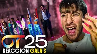 REACCION a La GALA 3 OT 2025 (Actuaci&oacute;n Grupal) #OT2025