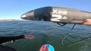 Wingfoiling in Arlington Oregon in late September!