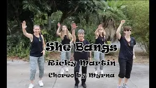 Ricky Martin - She Bangs, Latin Pop, Dance Fitness, Zumba, Zumba Gold