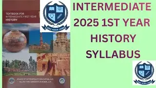 Ap intermediate 2025 history syllabus new text book #ap dsc history#ap dsc#apdsc meterial#