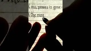 Handwriting E. A. Poe&rsquo;s &ldquo;The Coliseum&rdquo; Part 14