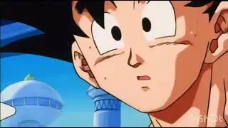 Goku teaches the fusion dance