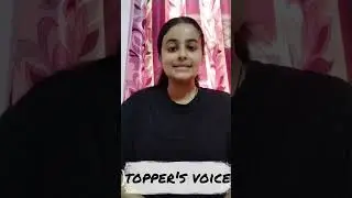 Toppers Voice #cbse2024 #shorts #class12 #pitambaraeducators