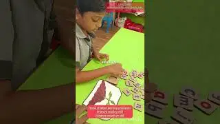 BRINDAVAN MATRICULATION SCHOOL #KALLIMANDAYAM # CVC WORD ACTIVITY #