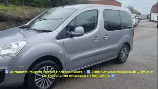 ♿ 2017 Automatic Peugeot Partner Allied Mobility ♿