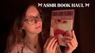 ASMR book haul 🎀