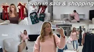 Vlog giornaliero: lavori in salotto, mobile tv nuovo e shopping haul da Primark 🛍️/ Natalia Liberati