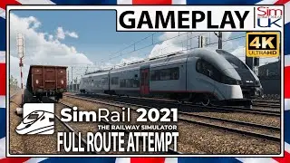 [4K UHD] FULL ROUTE Attempt in the 34WE EMU  | SimRail 2021 The Railway Simulator Gameplay