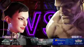 eSo Blade (Chun Li) vs Kenpachi-be (Sagat) Street Fighter 6