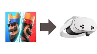 So i played clash royale on vr.......