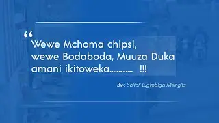 SAITOTI LUGIMBIGA MSINGILA: TUDUMISHE AMANI YETU.
