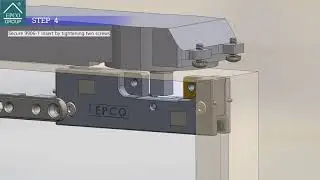 Adjustment of 9906 Insert for Overhead Concealed Door Closer