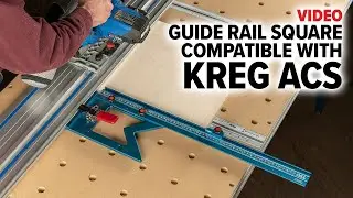 Guide Rail Square Compatible with Kreg's Adaptive Cutting System -- TSO Products GRS-16PE K