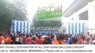 ART ON BALLOON MASTER ALL EXPLODING BALLOON - 08158819432, 08569909112