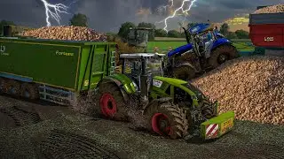 CHANTIER TRÈS DIFFICILE (Risque de s'embourber) | Réalisme Maximum sur Farming Simulator 22