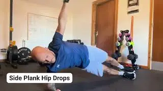 Side Plank Hip Drops | Core Strength Exercise Demonstration