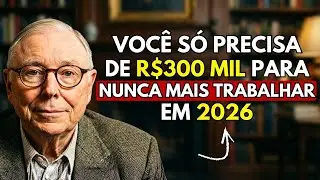 Charlie Munger  R$300 mil são suficientes para nunca mais trabalhar veja como