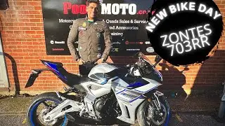 ★ Новый велосипед в день покупки - Zontes 703RR - Проехали 100 миль до дома ★