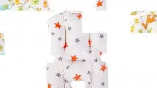 10361 Baby Stroller Cotton Cushion Seat Cover Mat Breathable Soft Pad 10361