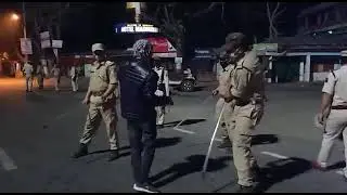 😱OMG 😱 2021 Lathicharge Curfew Assam Police ||  Stay Home Stay Safe || #Covid-19