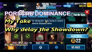 CSR2 | CSR Racing 2, Porsche Dominance, My take! Why delay the Showdown?