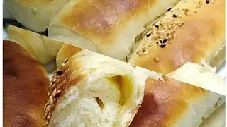 طريقه عمل ساندوتشات المدرسه بعجينه هشه جدا ومورقه والسر جوة الوصفه😉☝️
