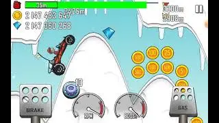 Hill Climb Racing : Dune Buggy & Arctic Cave 3617 m