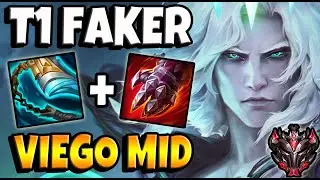 T1 Faker VIEGO vs YASUO [ MID ] Patch 11.3 Korea Grandmaster ✅
