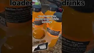 Are sports drinks healthy?