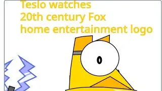 Teslo watches 20th century Fox home entertainment logo