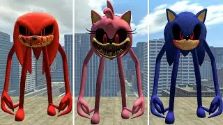 I BECOME NEW SPONGEBOB INNYUME SMILEY'S vs TAILS SMILEY'S vs KNUCKLES EXE SMILEY'S in Garry's Mod