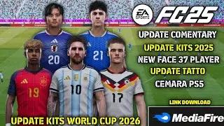 FC26 PPSSPP Android Offline Update Transfer, Face hd Realistis, Update Kits World cup 2026