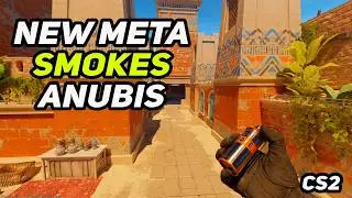 CS2 Anubis - Dominate With New Meta Smokes In 2026