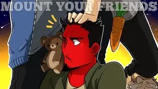 Посадите своих друзей | МИЛЫЙ ПЛЮШЕВЫЙ МЕДВЕДЬ! (с H2O Delirious)