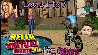 Hello virtual mom 3d. Level 1 to 3🙂🙂