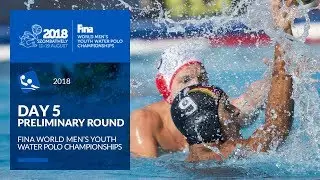 RE-LIVE | Water Polo - Day 5 - 4th FINA World Men's Youth Water Polo Championships 2018